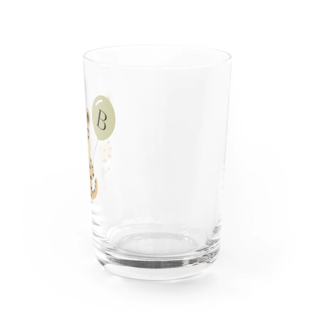 仮想通貨 ( 暗号資産 ) グッズ ［ crypto berry ］ のMr.ビットラの夢 Water Glass :right