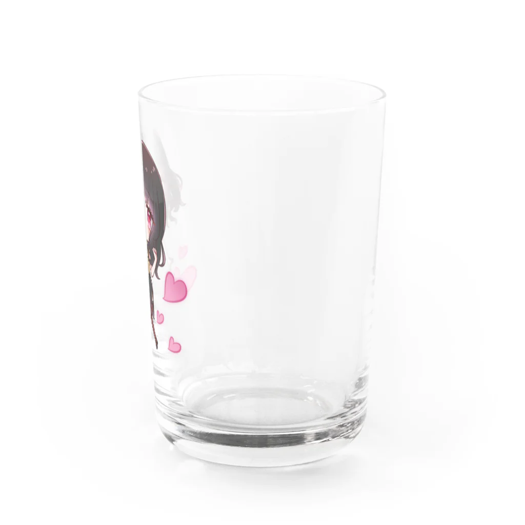 金美館通りの藤村さんショップの金美館通りのちび村さん Water Glass :right