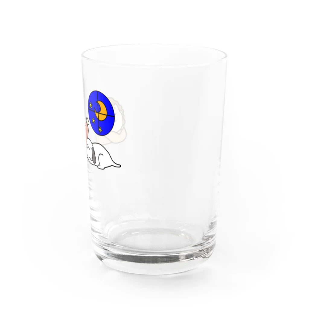 m.の子犬がいる生活2。 Water Glass :right