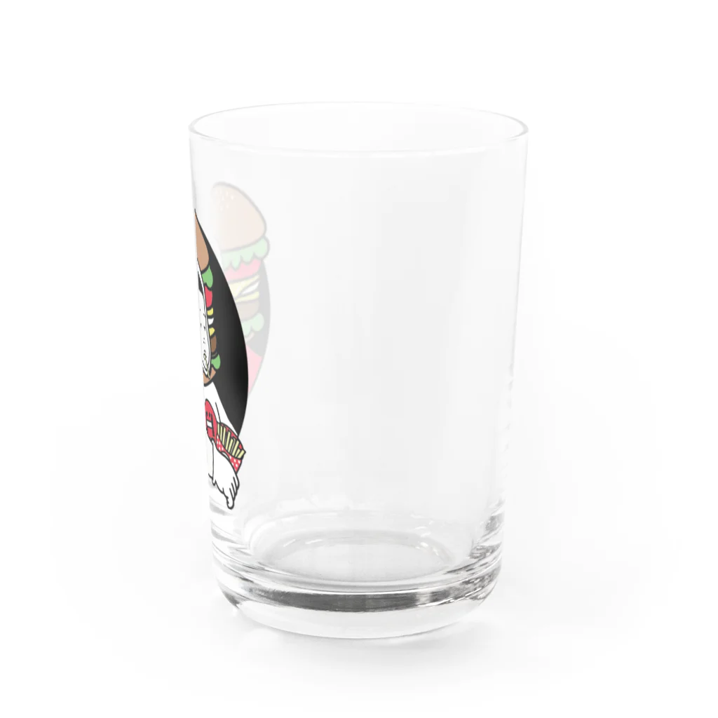 ハナイロの桃尻バーガール Water Glass :right