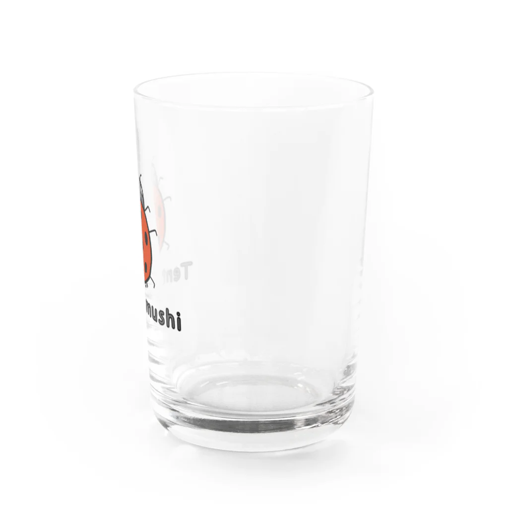 MrKShirtsのTentoumushi (てんとう虫) 色デザイン Water Glass :right