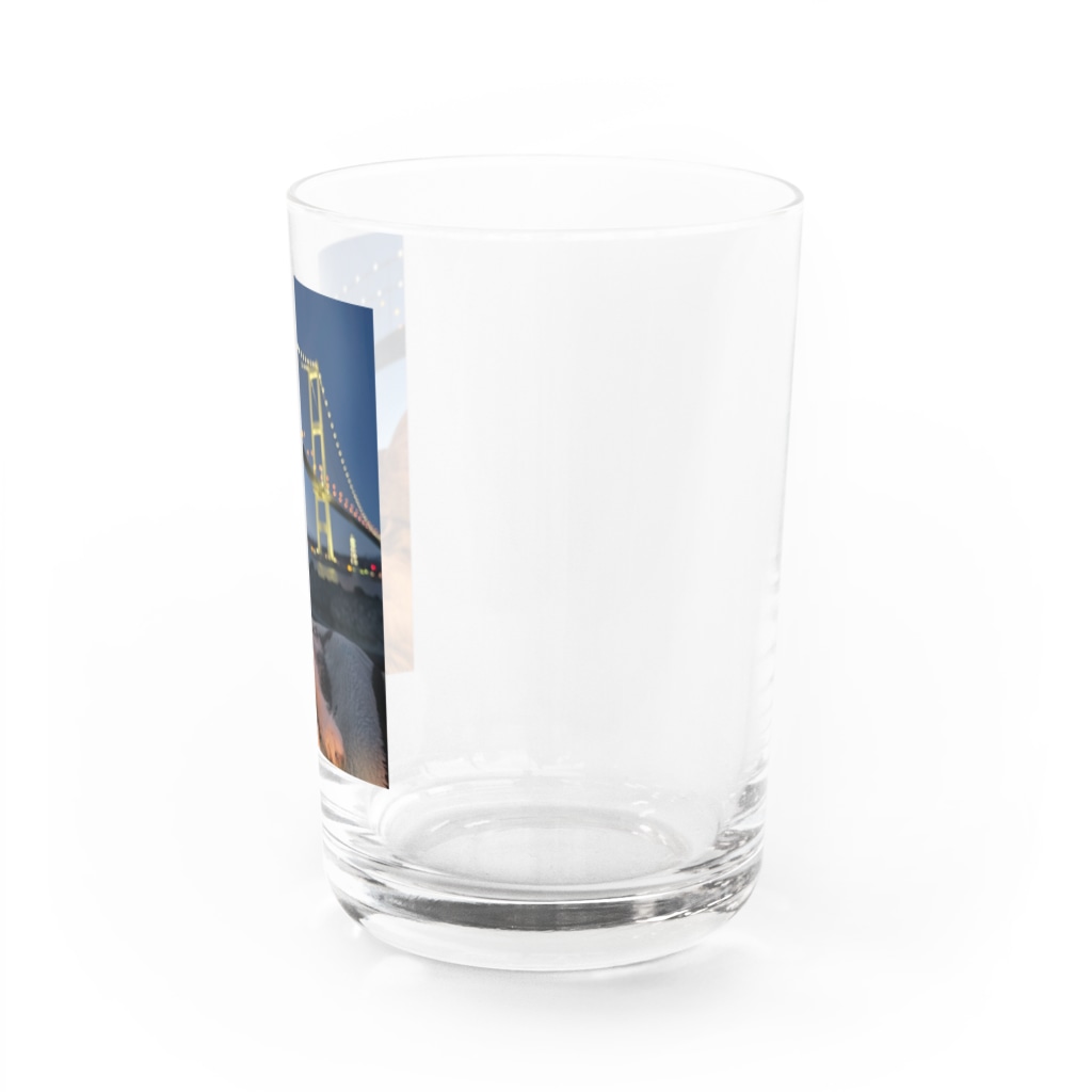 たびねこ蜜柑のたびねこ蜜柑・白鳥大橋 Water Glass :right