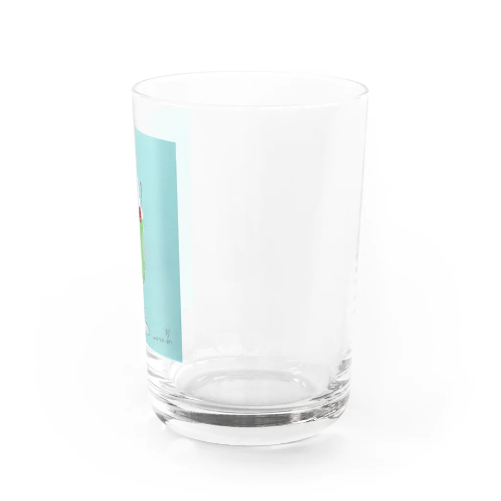 仏壇スイーツまさみのキラキラメロンソフト Water Glass :right