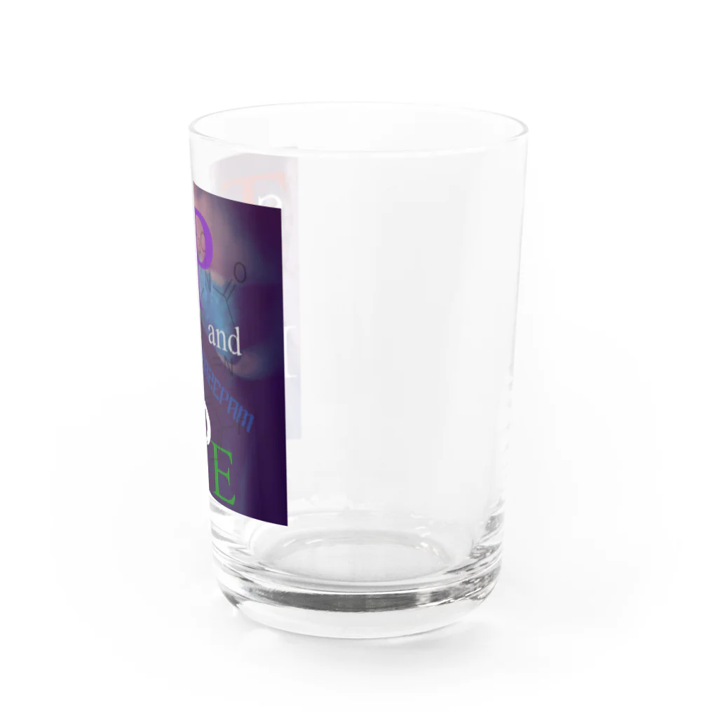 STOP-and-DOPEの【STOP】蒼舌ちゃん【DOPE】 Water Glass :right