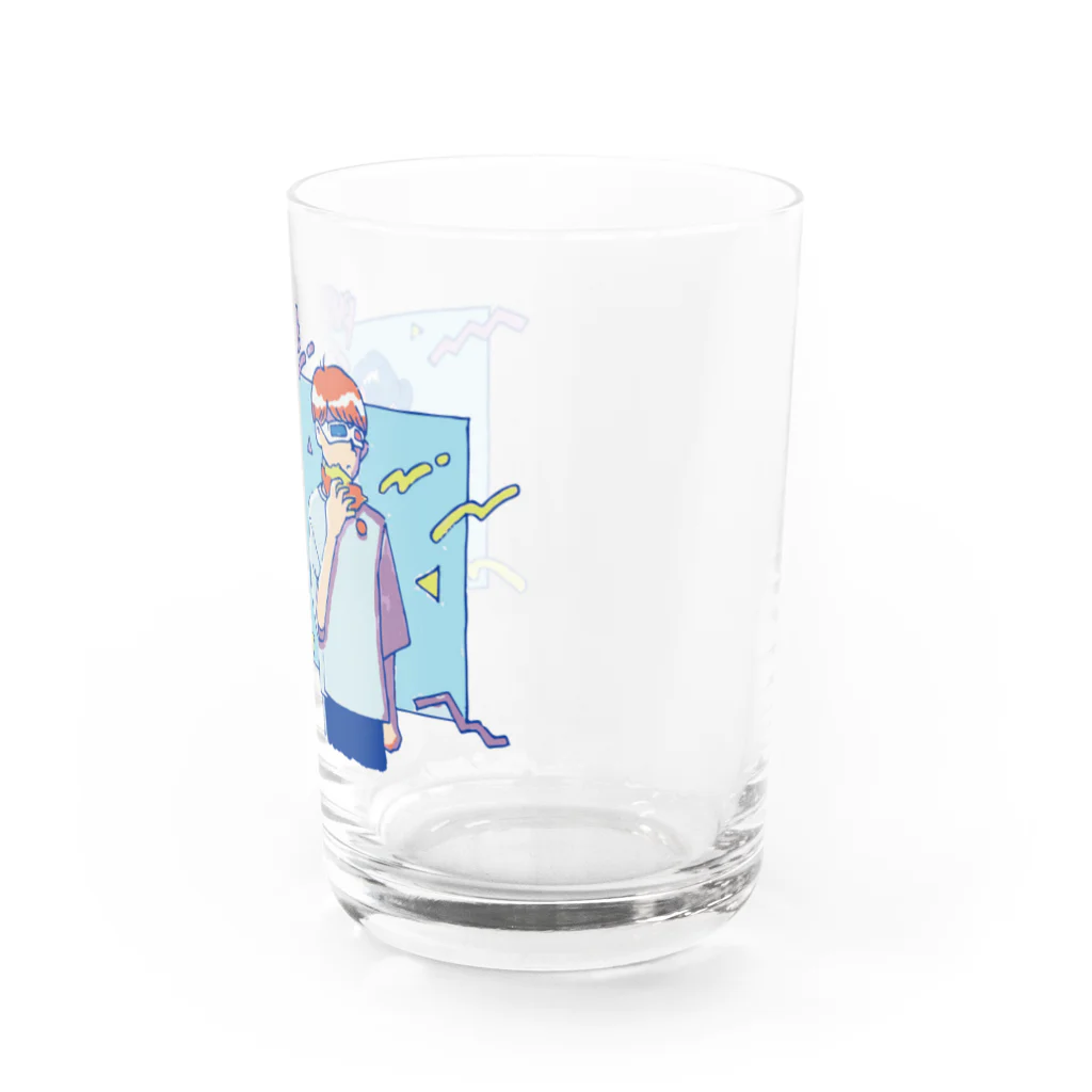 NI_COLD_BEERのポップなPURPLE Water Glass :right