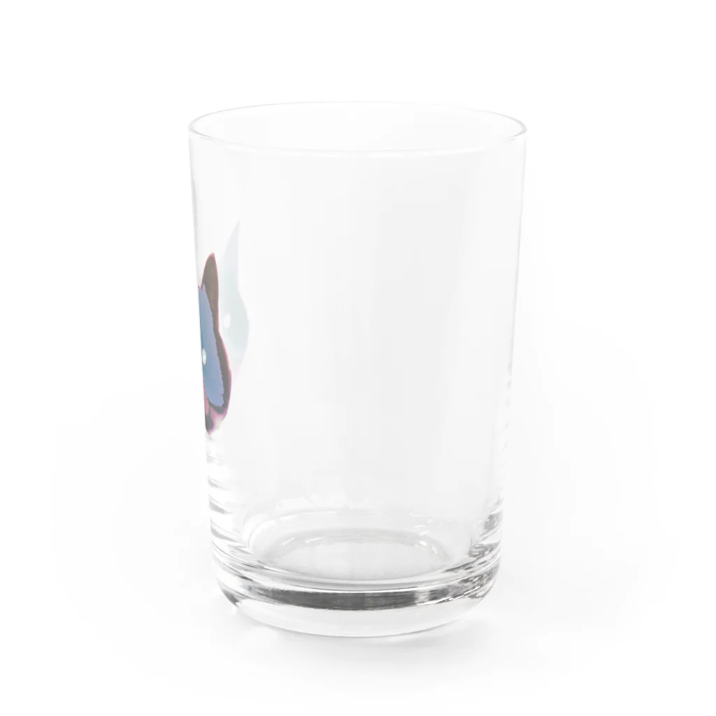 サーモンのネコにゃご Water Glass :right