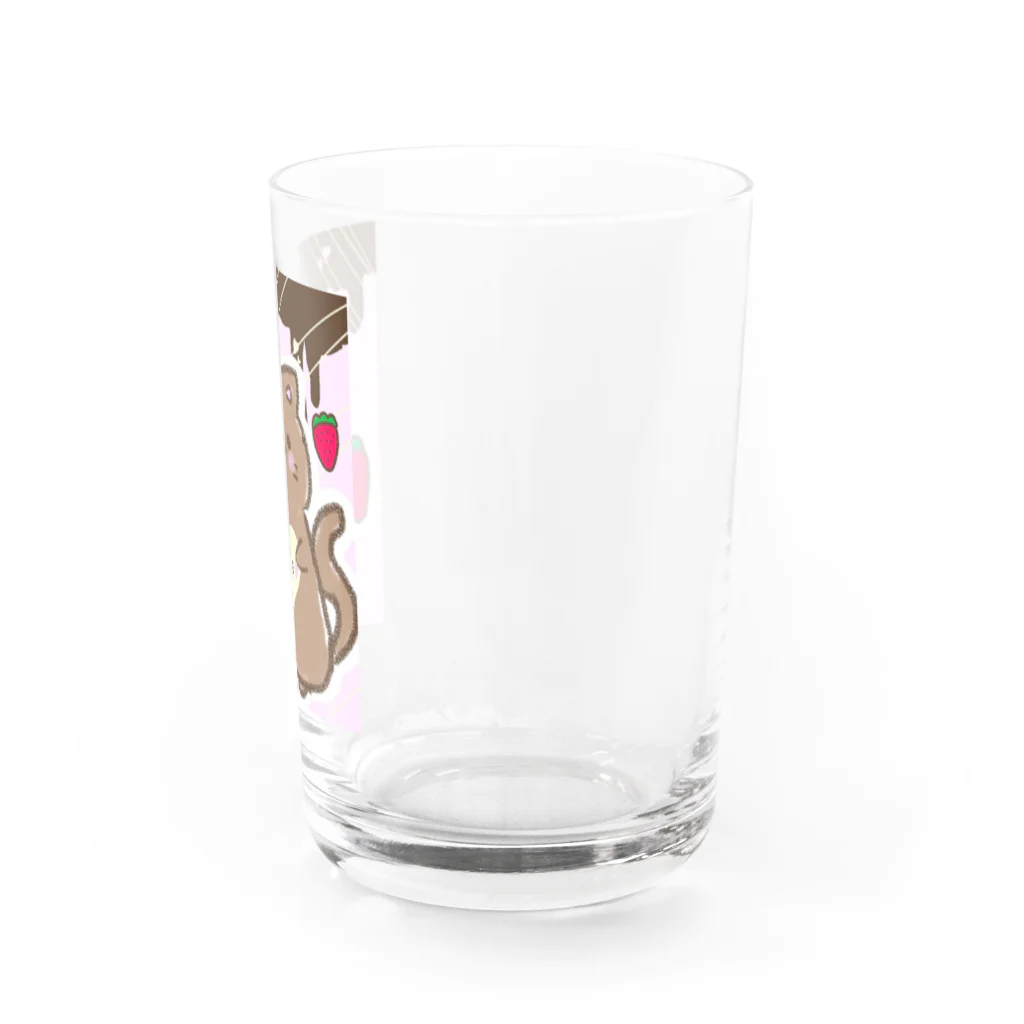 てこパカ🍀(tecopaca) のにゃココ Water Glass :right