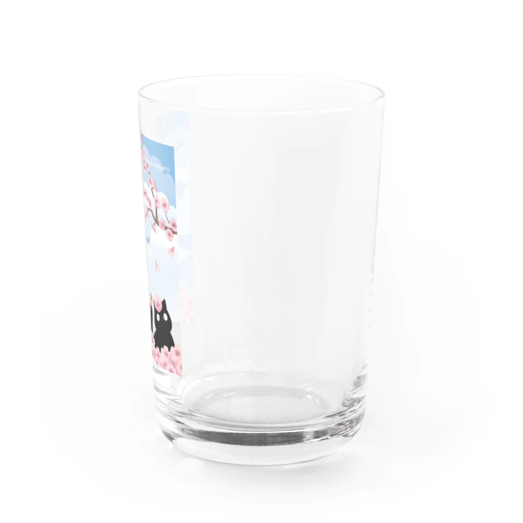 ArakakiPalomaの猫と花 Water Glass :right