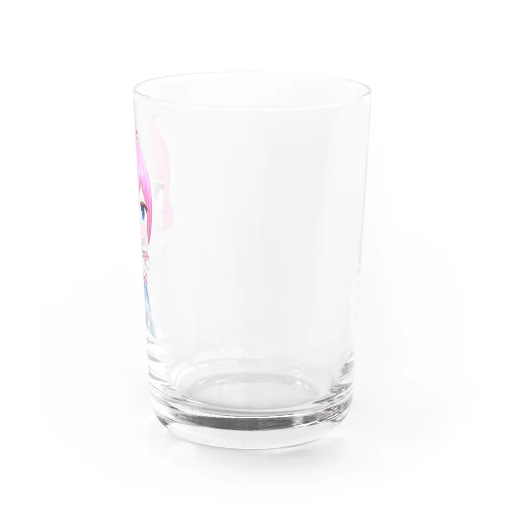 巫護まにの夏ドレスまに Water Glass :right