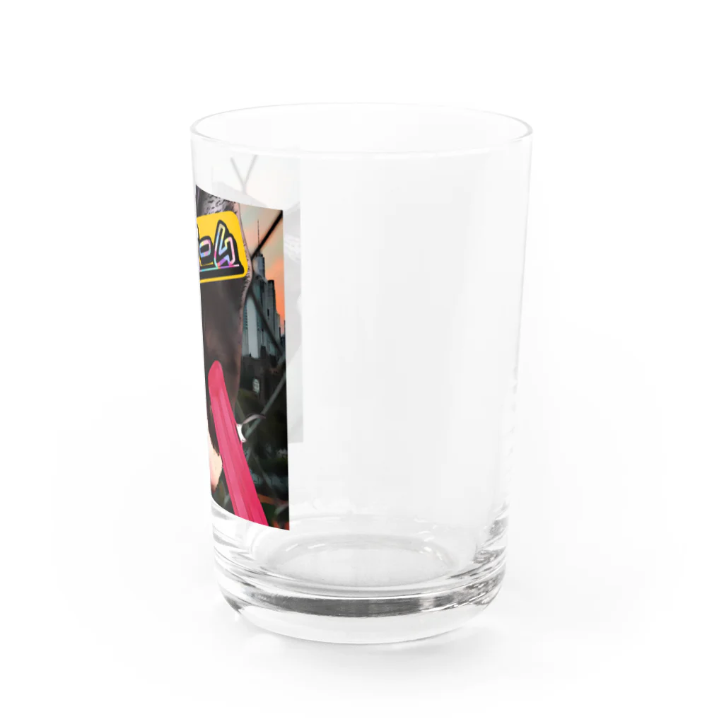 No.3japanのネコビーム Water Glass :right