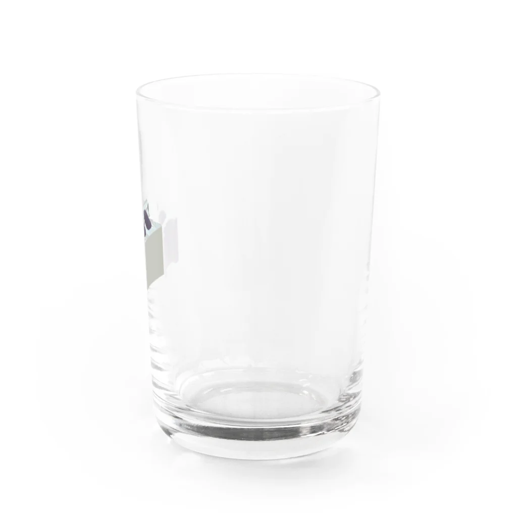 これおたのこんくりーとぶろっく Water Glass :right