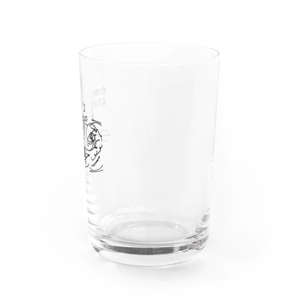 コンサイダーのアドベンチャーオンザシー Water Glass :right