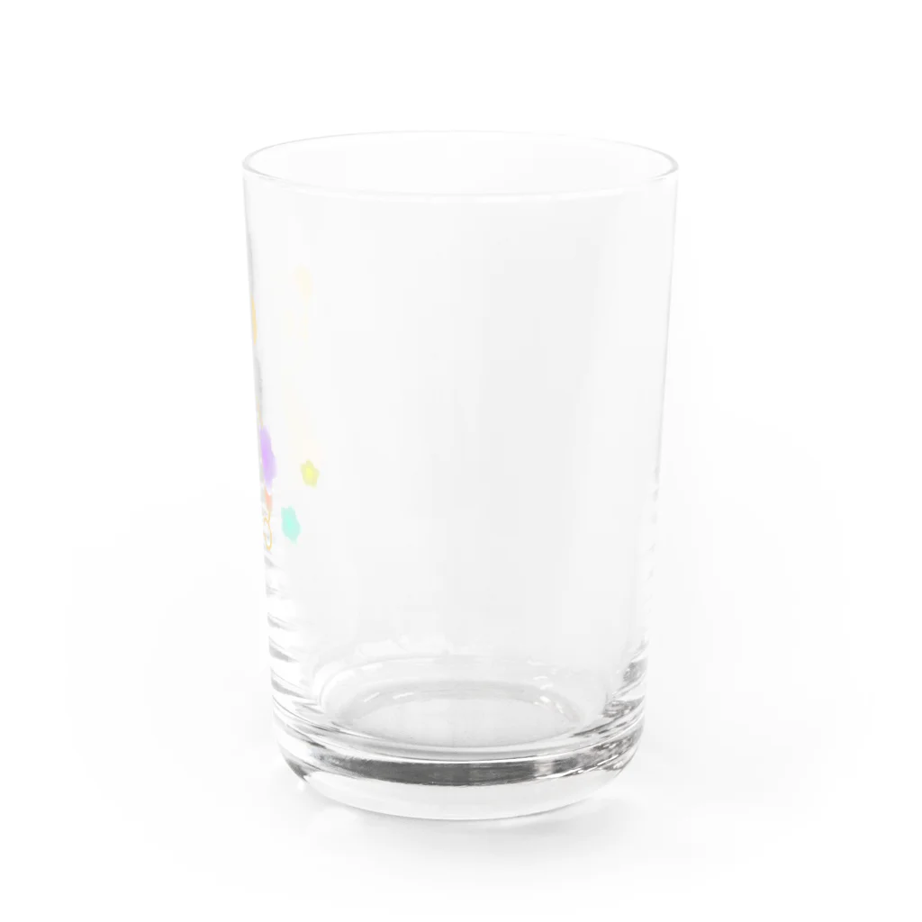 アニまる雑貨　楓堂 suzuri店のフェアリージッぱん Water Glass :right