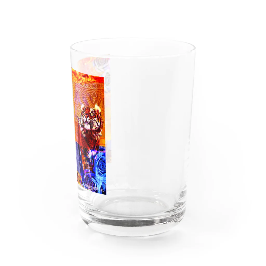 Laugh Rain Laboのtiger. Water Glass :right