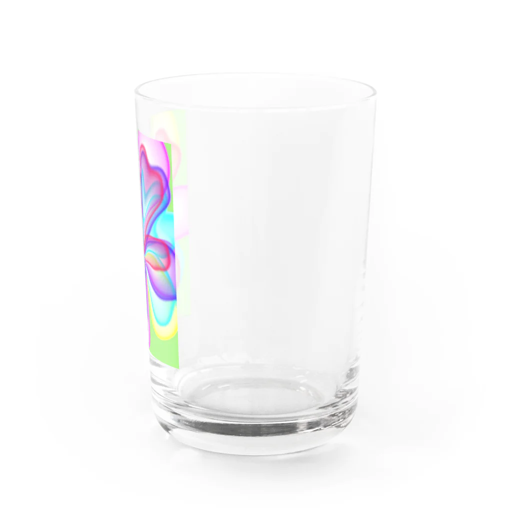 ただのわえの光の花 Water Glass :right