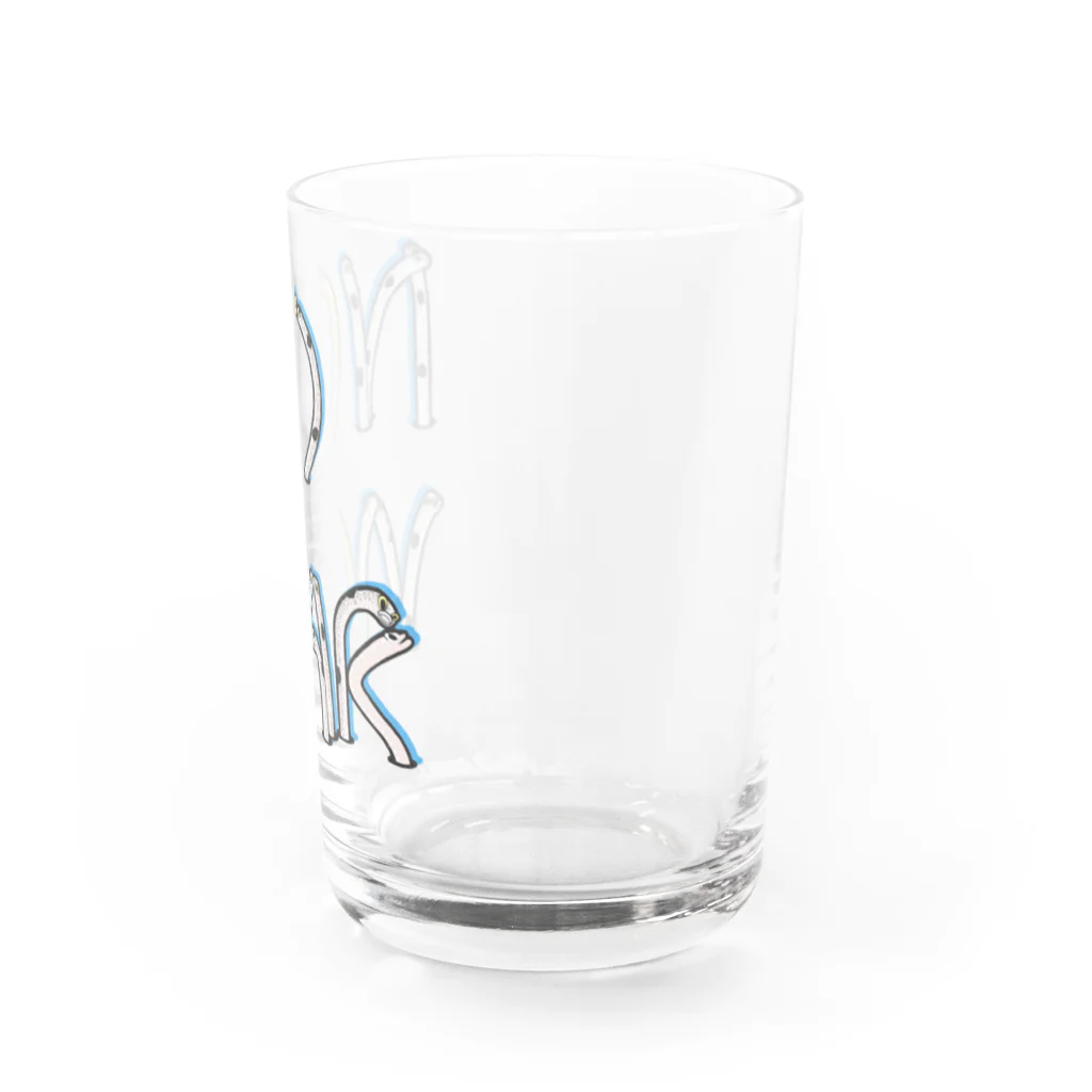 LalaHangeulの身をもって反戦を訴えるチンアナゴたち Water Glass :right