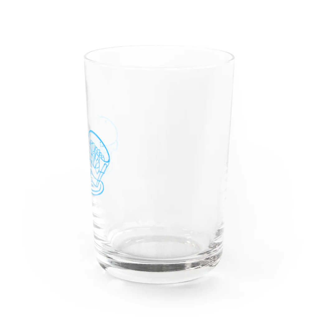 @もつの@もつオリジナルグッズ Water Glass :right