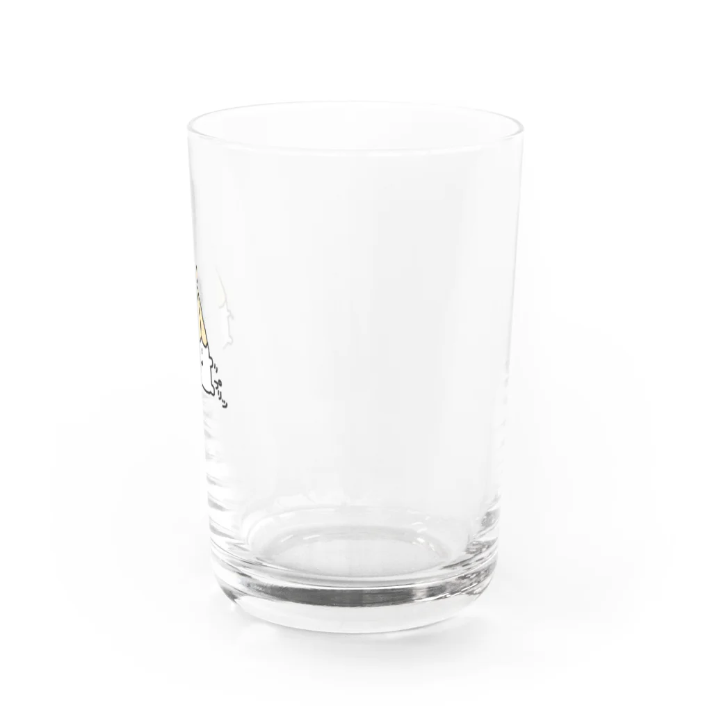 chikkochamaのサウナの妖精ちっこちゃま Water Glass :right