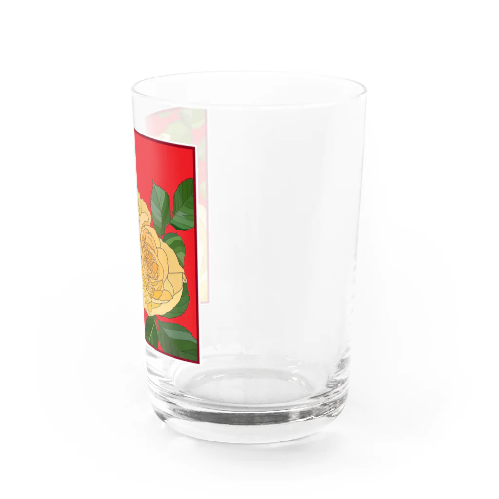 NOSHAの黄色い薔薇 Water Glass :right