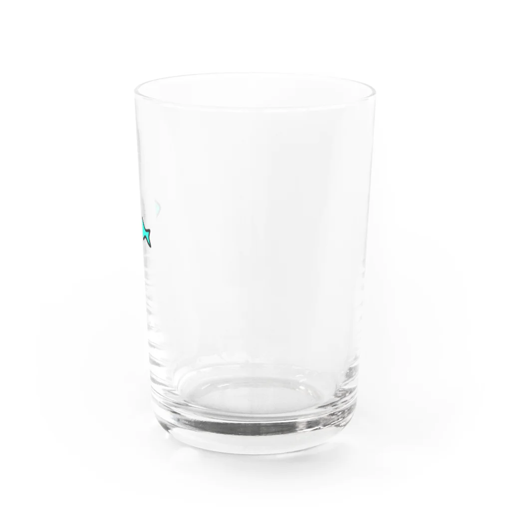 NOサカナNOライフのサカナ　カラー Water Glass :right