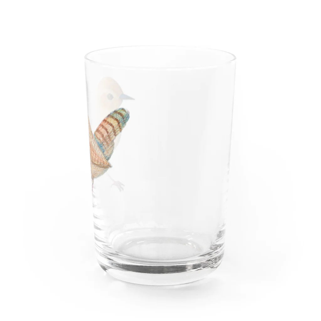 ことりやのミソサザイだょ Water Glass :right