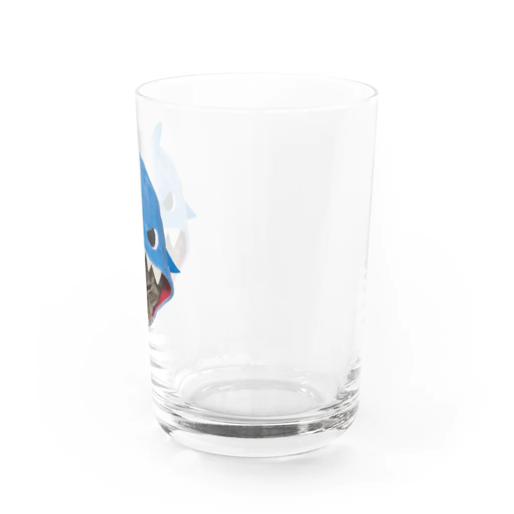 ねこ・ねこのシャーク Water Glass :right