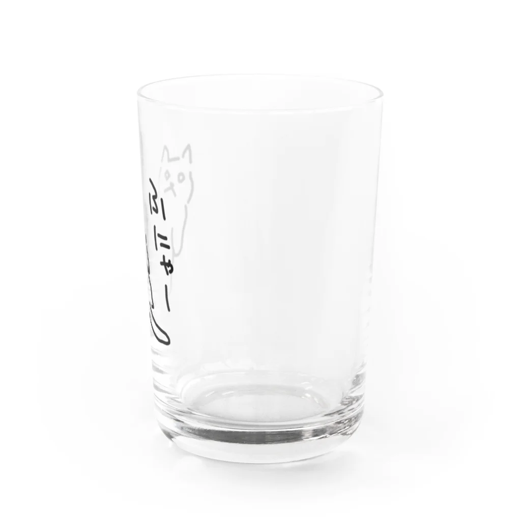 ののの猫屋敷の【ふがし】 Water Glass :right