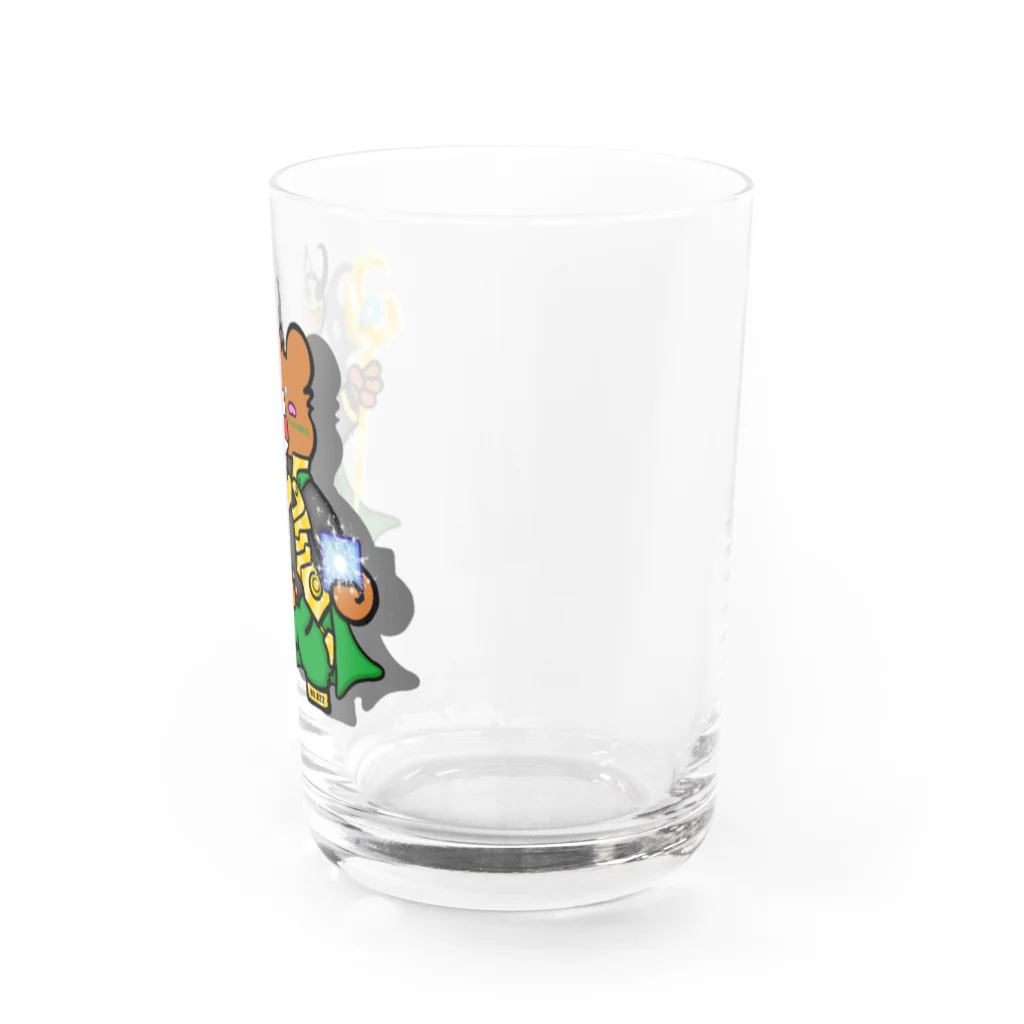 KumHumのアスガルドのクマR Water Glass :right