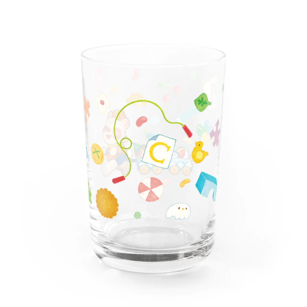 はるかんぼ｜イラストレーターのGOGO ゆくよ Water Glass :right