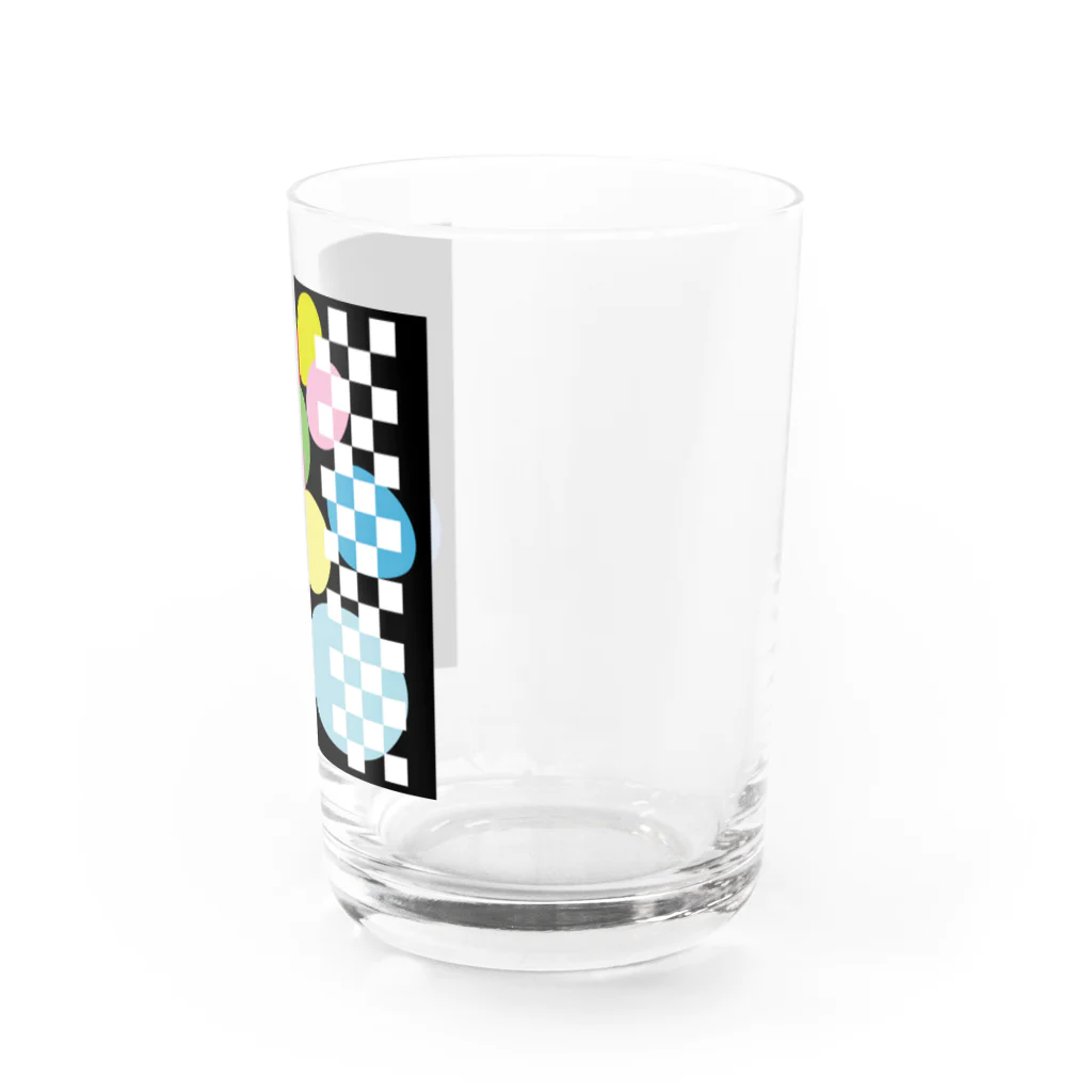 Blupiggの光の行進b Water Glass :right