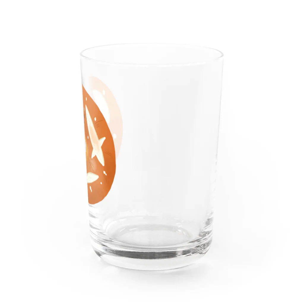 とことこ(パンの人)のプレッツェルベーグルさん Water Glass :right