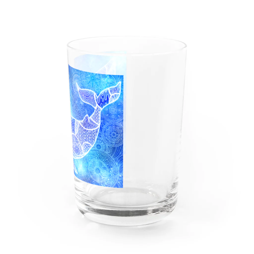 そのへんの黒猫の鯨 Water Glass :right