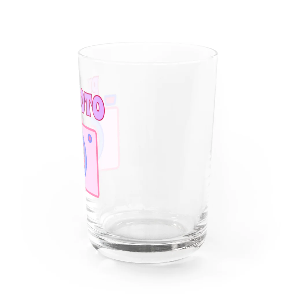 charlolのPHOTO Water Glass :right