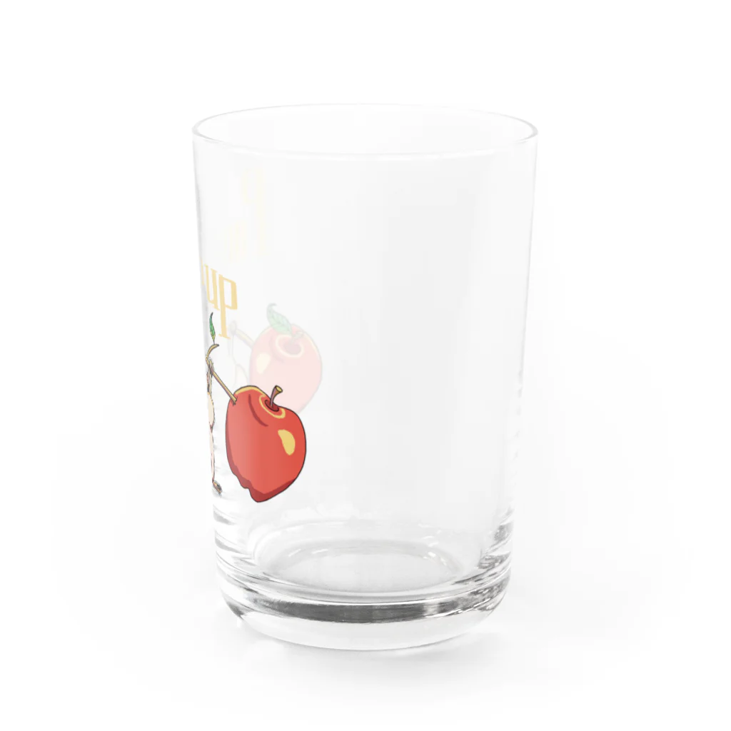 とねちっちの筋トレするリスくん Water Glass :right