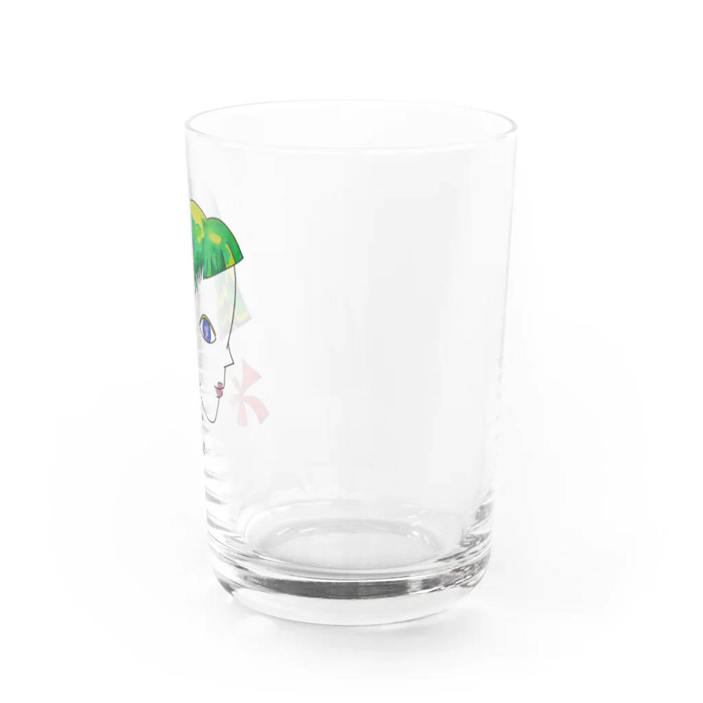 ハシザキマコの新緑の乙女 Water Glass :right