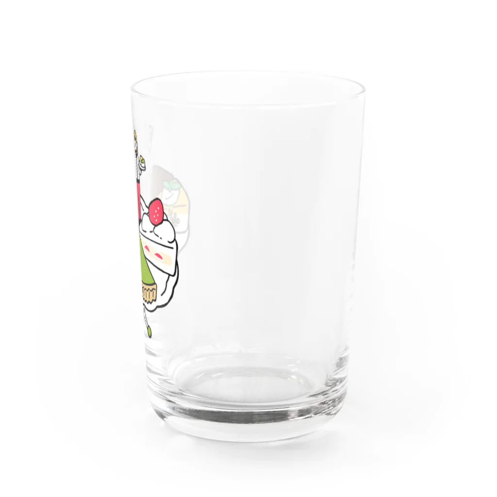 なほのゆびのそれぞれのケーキバイキング Water Glass :right