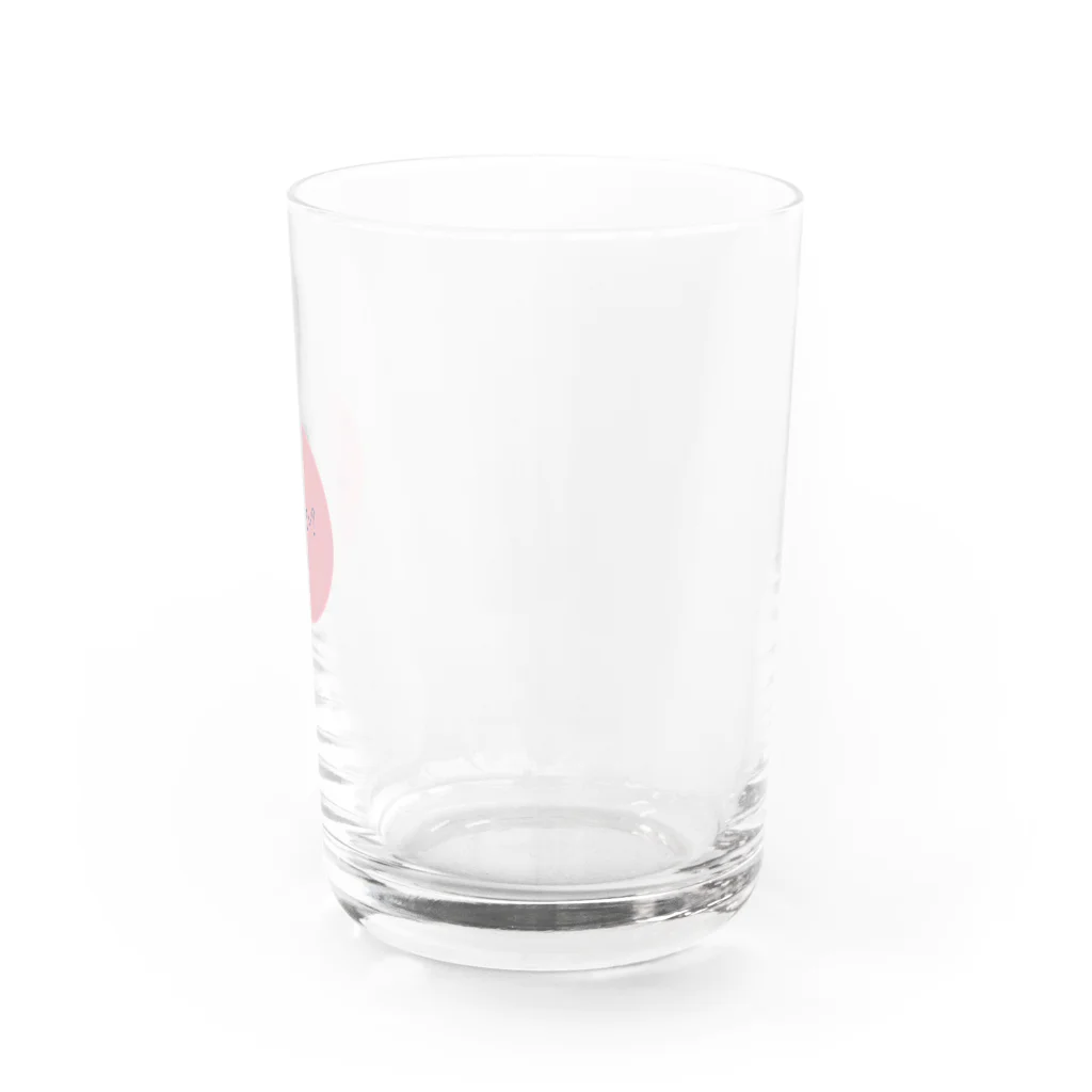 HANA하나 shop❁﻿のハングルグラス 여보세요 Water Glass :right