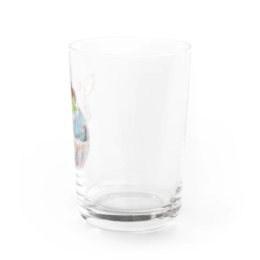 【ホラー専門店】ジルショップの桜チョコミント❀スイーツ Water Glass :right