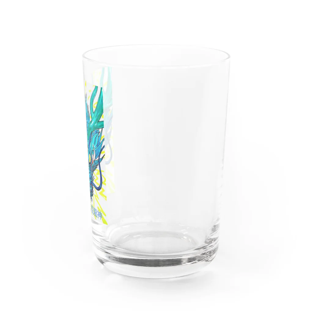 碧✯３の三つ目龍神　三宝荒龍神 Water Glass :right