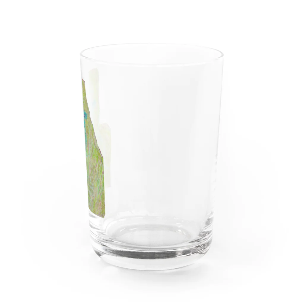 mogmog モグモグのカラフル　ゴリラ Water Glass :right