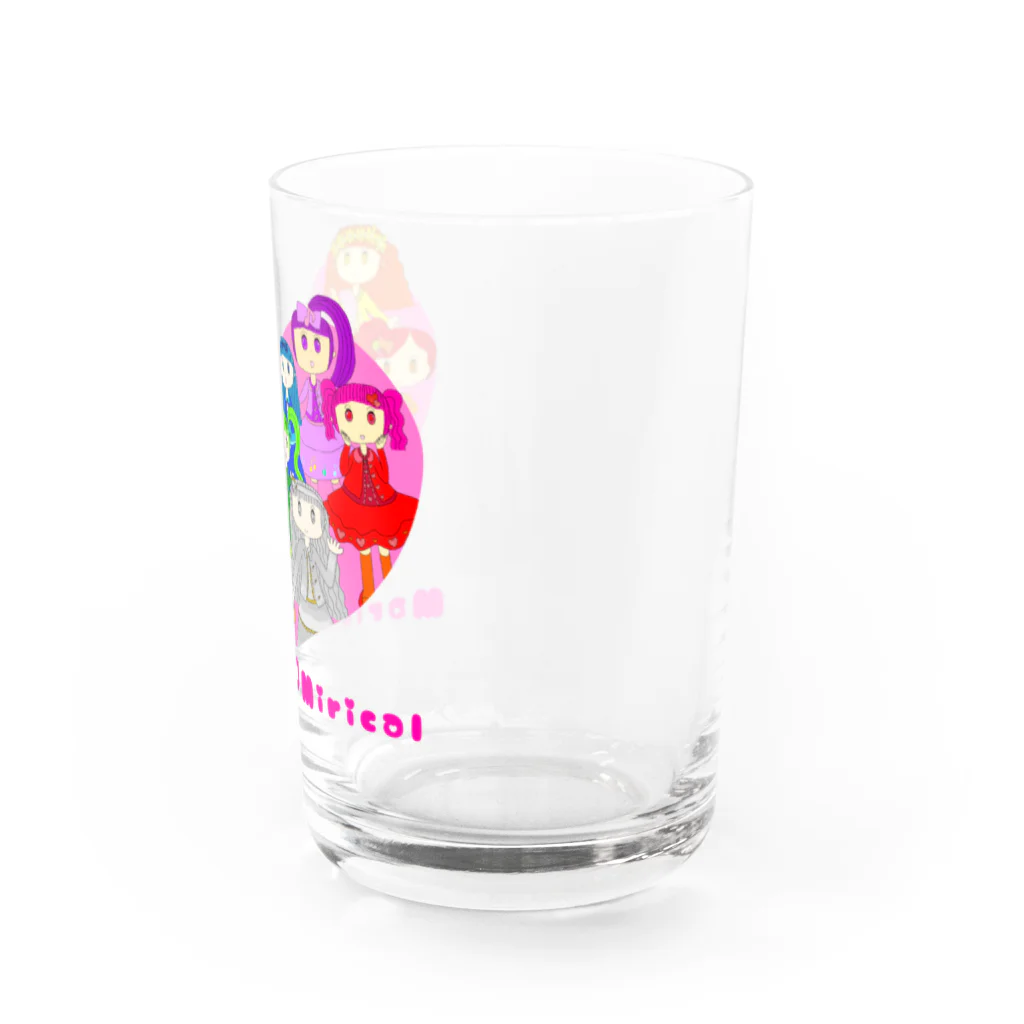 HONOMINEのマリカルミリカル　全員集合 Water Glass :right