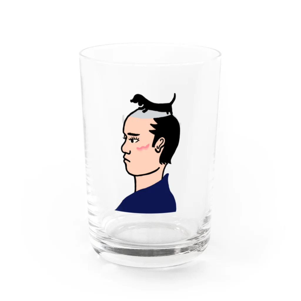 CHOSANAのダックス侍 にらみ Water Glass :right