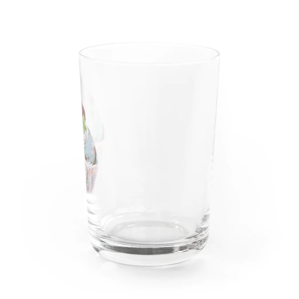 【ホラー専門店】ジルショップの桜チョコミントスイーツ❷ Water Glass :right