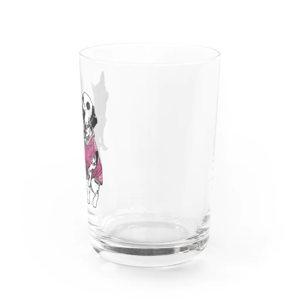 lily_dalmatianの岳花ちゃん Water Glass :right