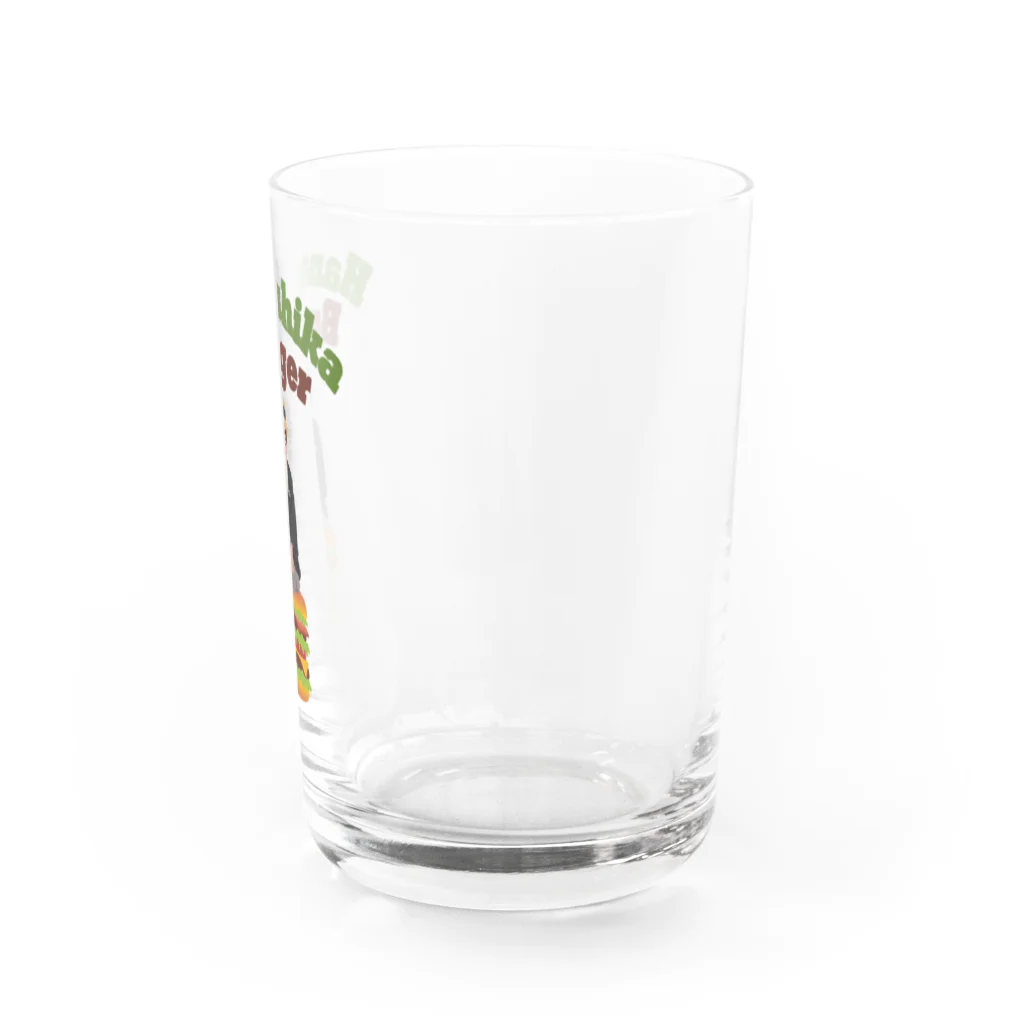 キッズモード某の噺家バーガー Water Glass :right