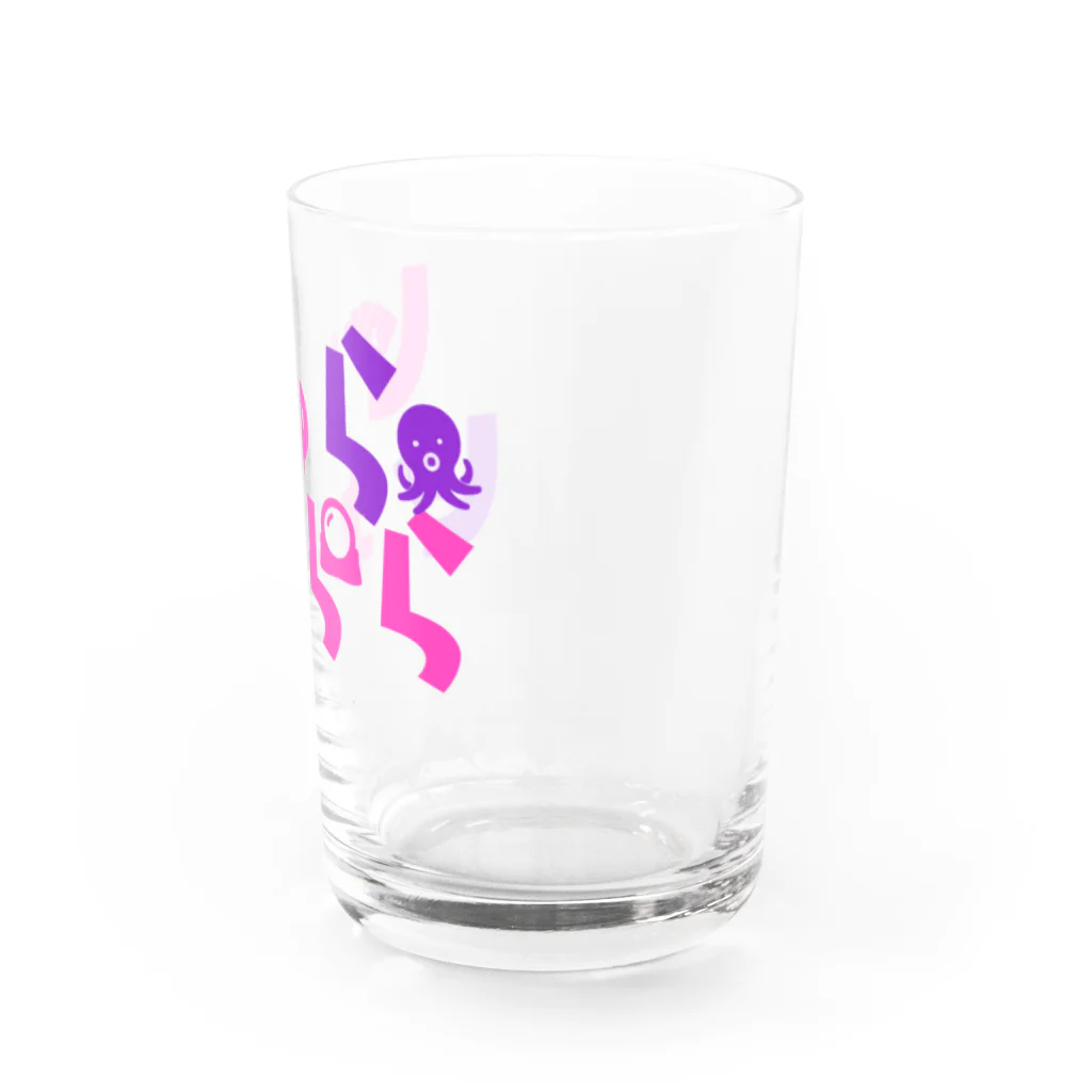 ぷにっとショップのロゴ Water Glass :right