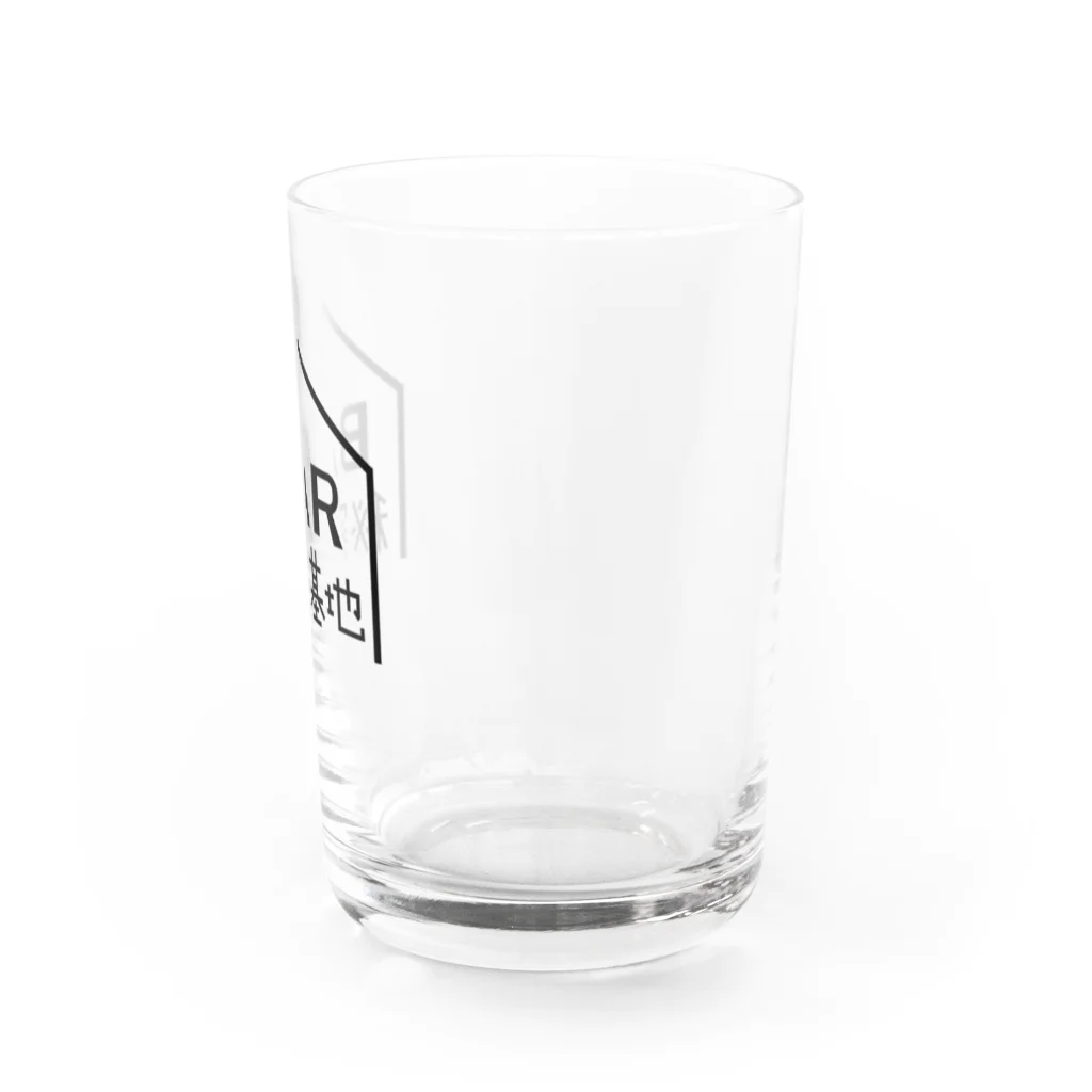 BAR秘密基地ストアのBAR秘密基地ロゴ Water Glass :right