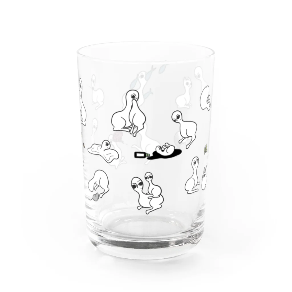 海産みんち🐟の新人類　(わらわら) Water Glass :right