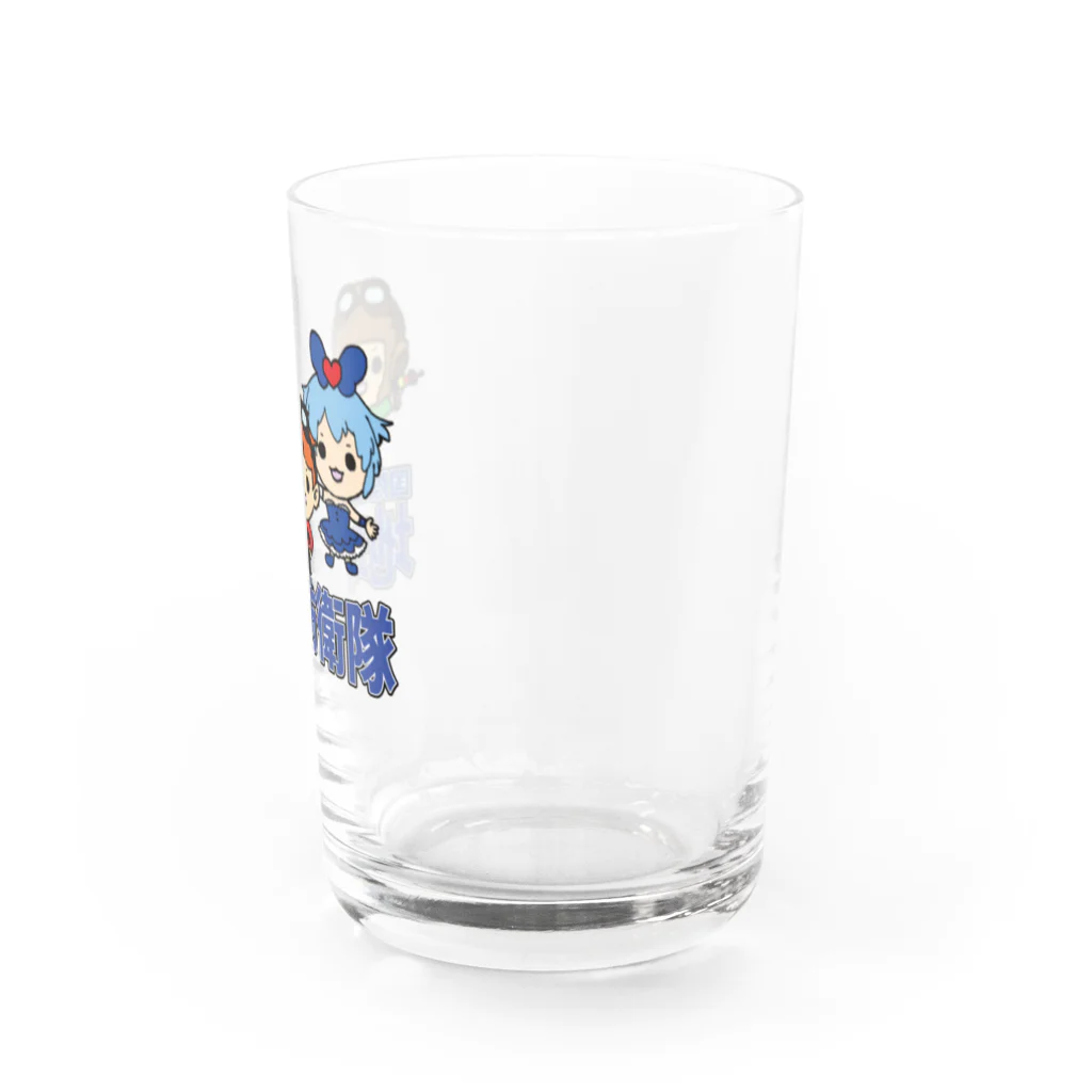 【公式】INGO地球防衛隊の「地球防衛隊」グラス Water Glass :right