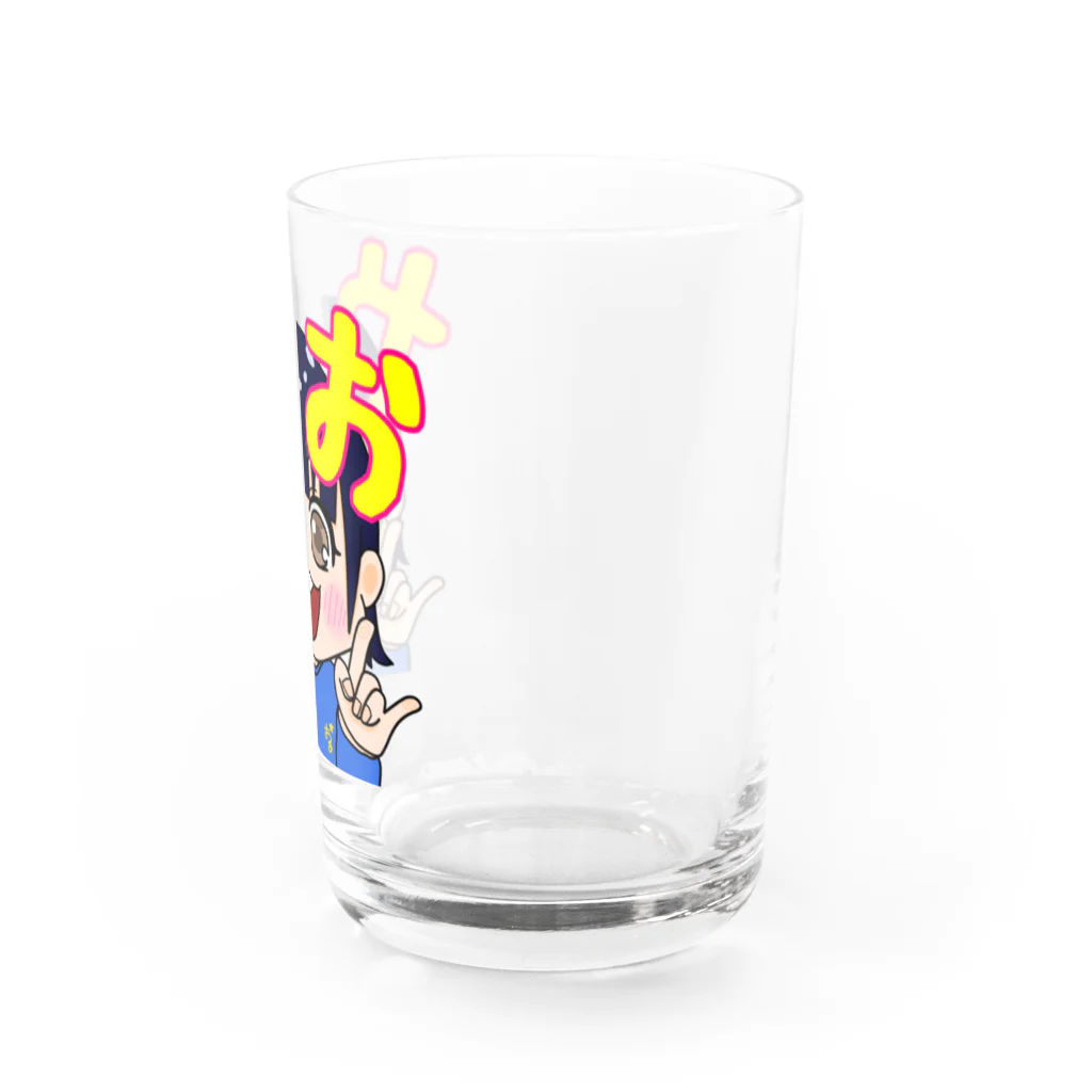 こまこま子's SHOPのやお系男子 Water Glass :right